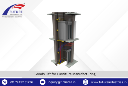 Goods Lift for Furniture Manufacturing