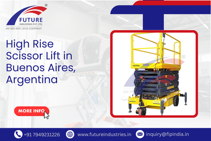High Rise Scissor Lift in Argentina