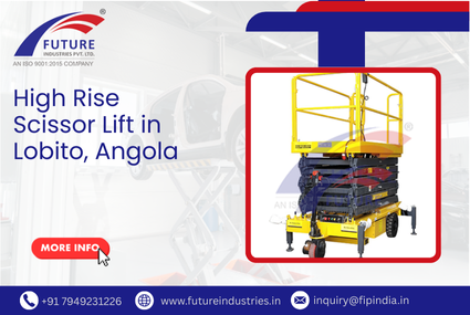 High Rise Scissor Lift in Lobito, Angola