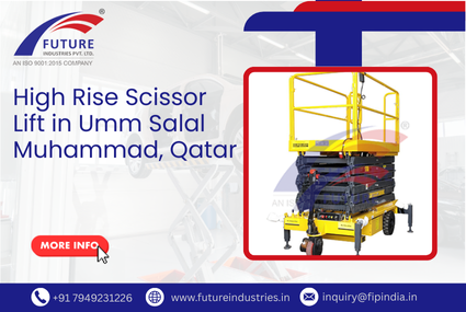 High Rise Scissor Lift in Umm Salal Muhammad, Qatar