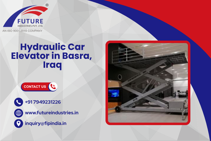 Hydraulic Car Elevator in Basra, Iraq