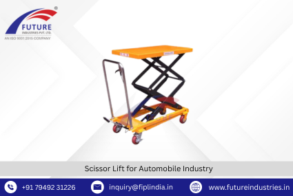 Scissor Lift for Automobile Industry