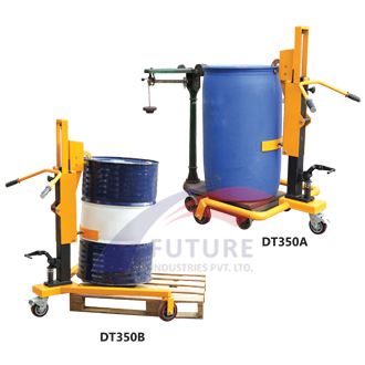 Pedal Hydraulic Drum Carriers