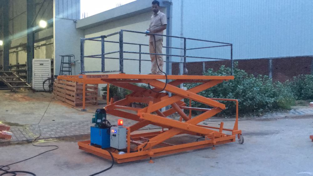 Bhel's Movable Scissor Lift Tables