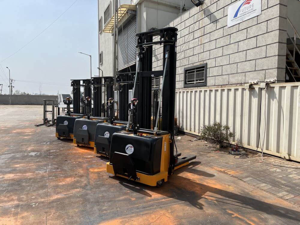 Power Stackers at Indian Railway