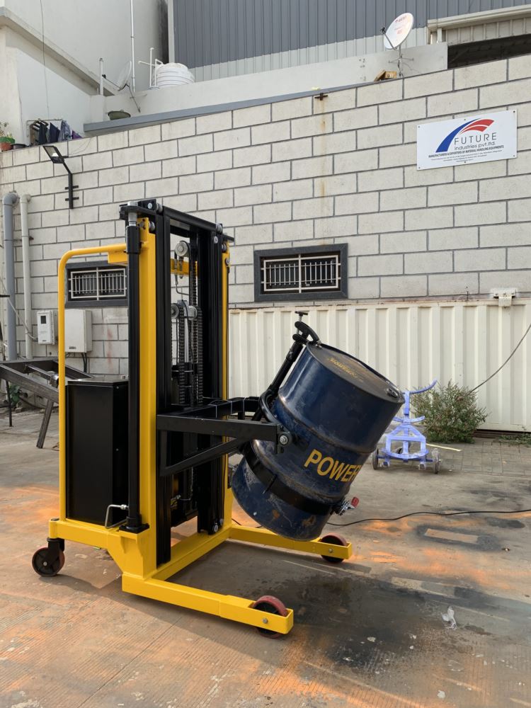 Drum Lifter cum Tilter at Pidilite Dubai